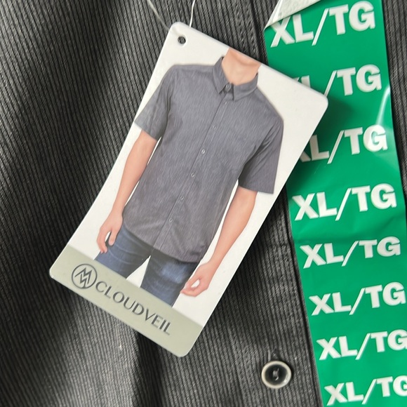 NWT - Cloudveil Button Down Casual Shirt - Picture 9 of 10